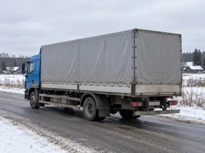 Тентованная фура 10 т Новороссийск — Тюмень, фото 4 — сзади
