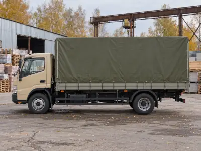Тент 5 т Сочи — Челябинск, фото 3 — сбоку