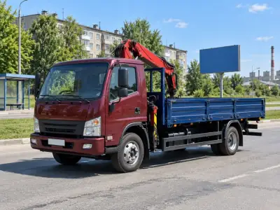 Манипулятор 5 т Челябинск — Златоуст, фото 3 — сбоку