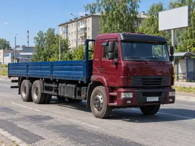 Бортовая фура 10 т Москва — Красноярск, фото 2 — с другой стороны