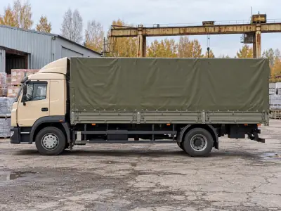 Тентованная фура 10 т Тюмень — Новороссийск, фото 3 — сбоку