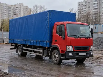 Тент 5 т Сочи — Самара, фото 2 — с другой стороны