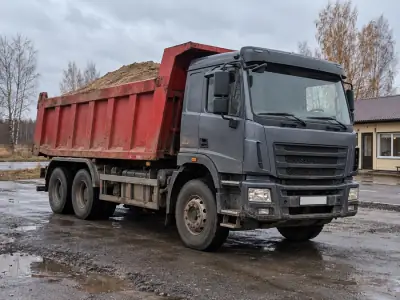 Самосвал 20 т Новороссийск — Челябинск, фото 2 — с другой стороны