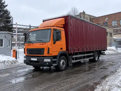 Шторная фура 10 т Ростов-на-Дону — Омск, фото 2 — с другой стороны