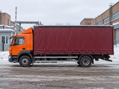 Шторная фура 10 т Ростов-на-Дону — Омск, фото 3 — сбоку