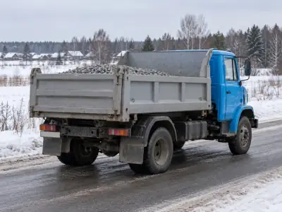 Самосвал 10 т Москва — Ростов-на-Дону, фото 4 — сзади