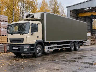 Рефрижератор 10 т Омск — Уфа, фото 2 — с другой стороны