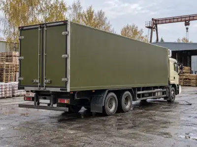 Рефрижератор 10 т Омск — Уфа, фото 4 — сзади