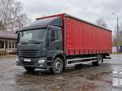 Шторная фура 10 т Пермь — Ростов-на-Дону, фото 4 — сзади