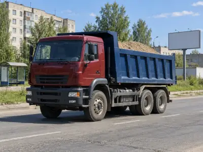 Самосвал 20 т Ростов-на-Дону — Красноярск, фото 3 — сбоку