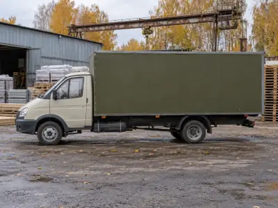 Фургон 3 т Ростов-на-Дону — Омск, фото 3 — сбоку