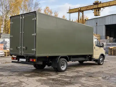 Фургон 3 т Ростов-на-Дону — Омск, фото 4 — сзади