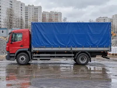 Тентованная фура 10 т Казань — Воронеж, фото 1 — спереди