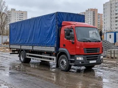 Тентованная фура 10 т Казань — Воронеж, фото 2 — с другой стороны