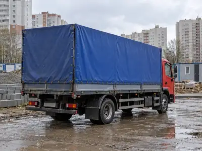 Тентованная фура 10 т Казань — Воронеж, фото 4 — сзади