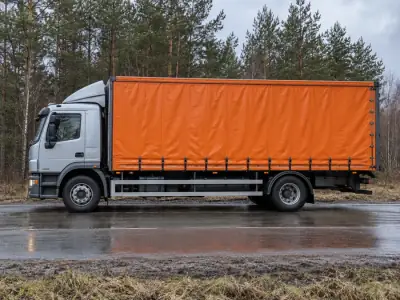 Шторная фура 10 т Казань — Уфа, фото 3 — сбоку