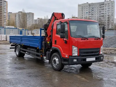 Манипулятор 5 т Новороссийск — Туапсе, фото 2 — с другой стороны