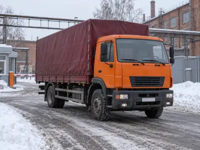 Тентованная фура 10 т Новороссийск — Волгоград, фото 1 — спереди