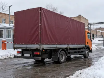 Тентованная фура 10 т Новороссийск — Волгоград, фото 4 — сзади