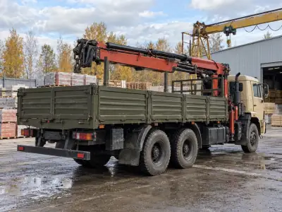 Манипулятор 10 т Новороссийск — Воронеж, фото 4 — сзади