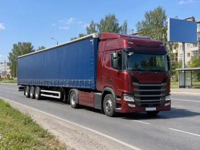 Шторная еврофура 20 т Санкт-Петербург — Тольятти, фото 2 — с другой стороны