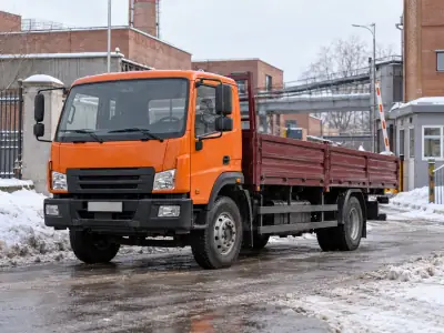 Бортовой 5 т Краснодар — Москва, фото 1 — спереди