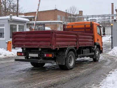 Бортовой 5 т Краснодар — Москва, фото 4 — сзади
