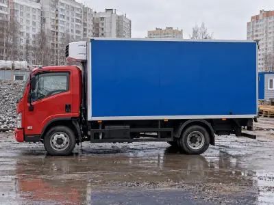 Рефрижератор 5 т Воронеж — Новосибирск, фото 1 — спереди