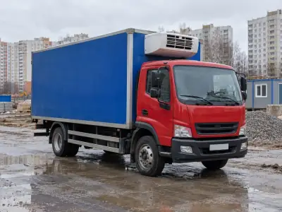 Рефрижератор 5 т Воронеж — Новосибирск, фото 2 — с другой стороны