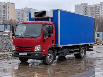 Рефрижератор 5 т Воронеж — Новосибирск, фото 3 — сбоку