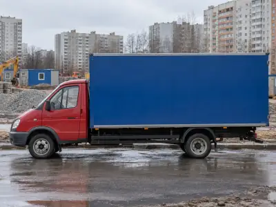 Фургон 3 т Воронеж — Челябинск, фото 1 — спереди