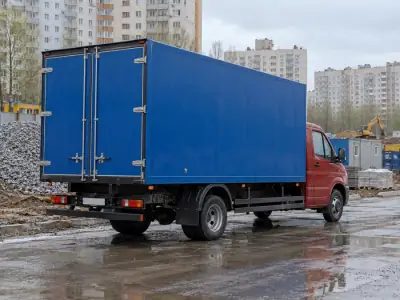 Фургон 3 т Воронеж — Челябинск, фото 4 — сзади