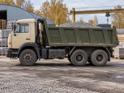 Самосвал 20 т Воронеж — Старый Оскол, фото 3 — сбоку