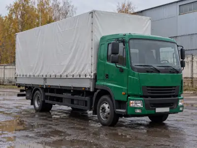 Тентованная фура 10 т Омск — Челябинск, фото 2 — с другой стороны