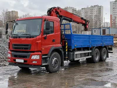 Манипулятор 10 т Самара — Новосибирск, фото 3 — сбоку