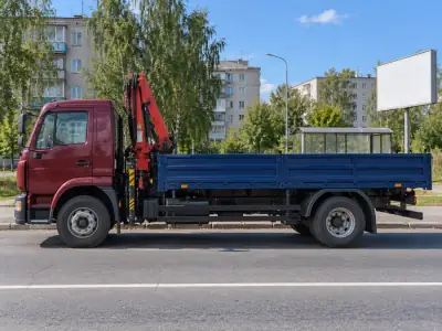 Манипулятор 5 т Москва — Уфа, фото 3 — сбоку