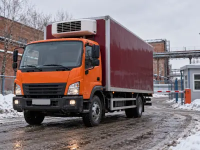 Рефрижератор 5 т Курск — Воронеж, фото 1 — спереди
