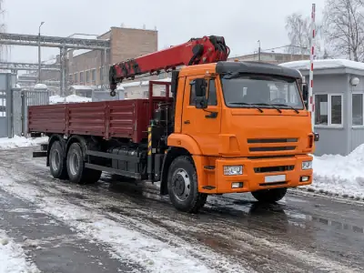 Манипулятор 10 т Калининград — Гусев, фото 2 — с другой стороны