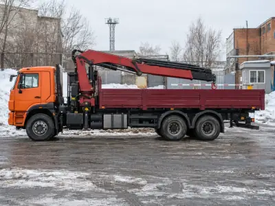 Манипулятор 10 т Калининград — Гусев, фото 3 — сбоку
