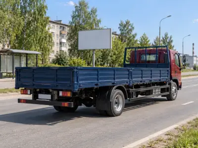 Бортовой 7 т Москва — Нижний Новгород, фото 4 — сзади