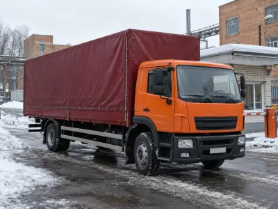 Тент 5 т Пермь — Омск, фото 2 — с другой стороны