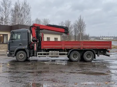 Манипулятор 10 т Новороссийск — Самара, фото 3 — сбоку