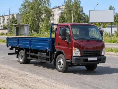 Бортовой 5 т Москва — Омск, фото 2 — с другой стороны