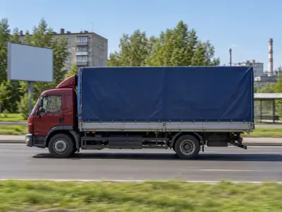 Тент 5 т Москва — Ростов-на-Дону, фото 1 — спереди