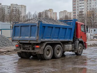 Самосвал 20 т Уфа — Пермь, фото 4 — сзади
