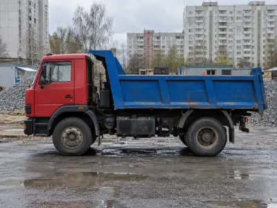 Самосвал 10 т Владивосток — Новороссийск, фото 1 — спереди