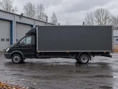 Фургон 3 т Красноярск — Уфа, фото 1 — спереди