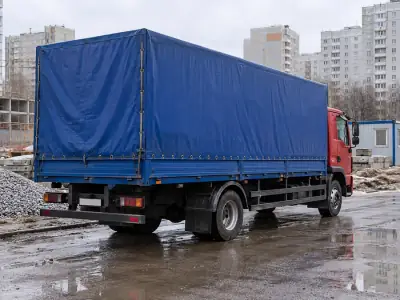 Тентованная фура 10 т Самара — Нижний Новгород, фото 4 — сзади