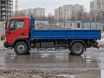 Бортовой 5 т Омск — Уфа, фото 1 — спереди