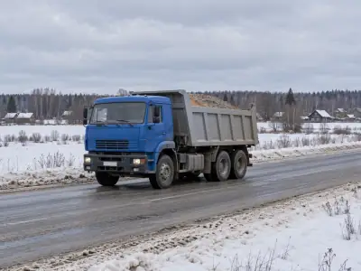 Самосвал 20 т Краснодар — Ростов-на-Дону, фото 1 — спереди